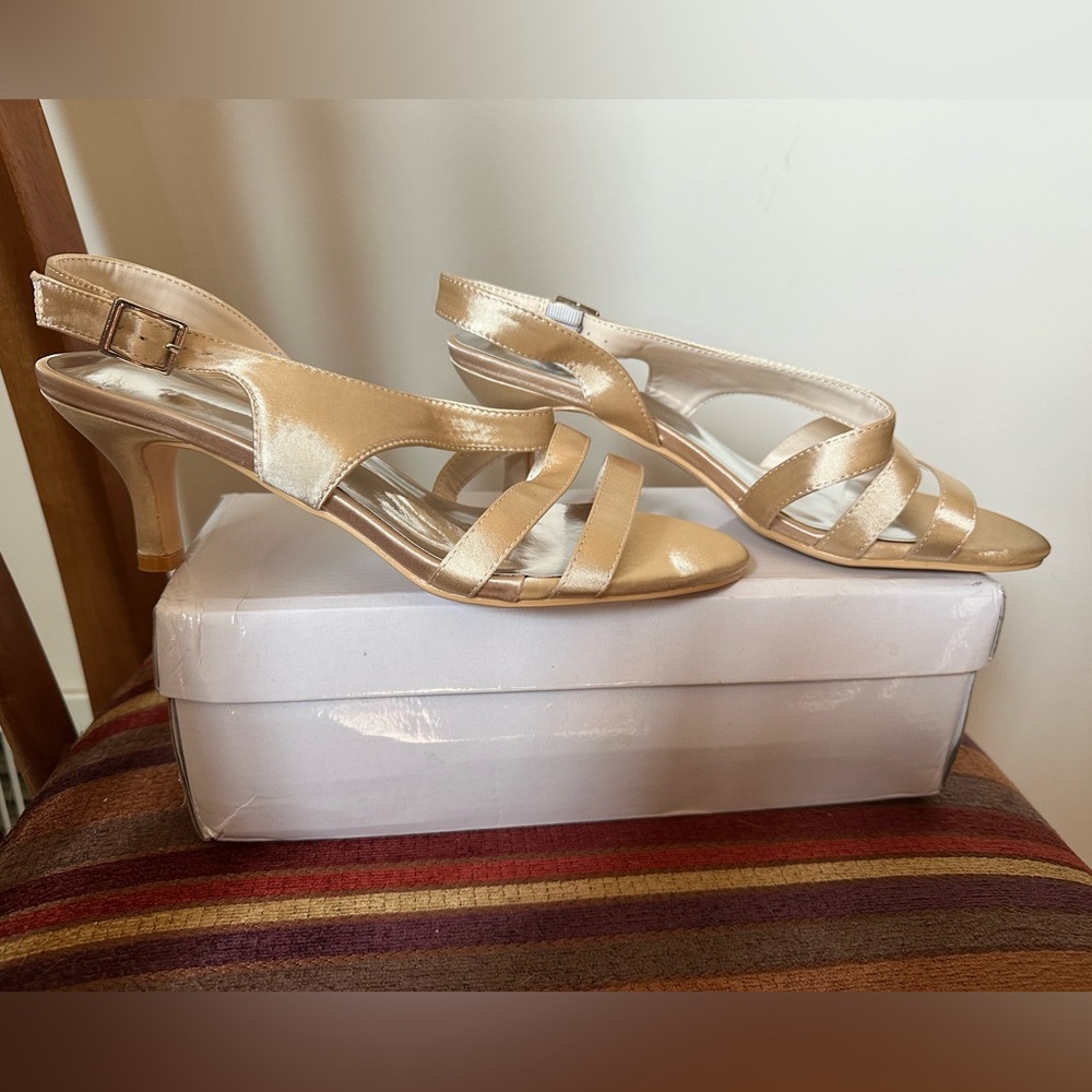 Brand New Gold Heels